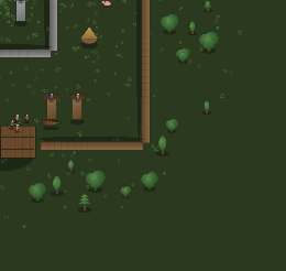 Angry Serfs — stone keep and towers